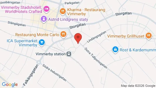 Apartments for rent i Vimmerby - kort over placeringen