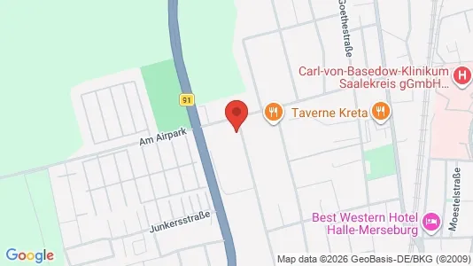 Apartments for rent i Saalekreis - kort over placeringen