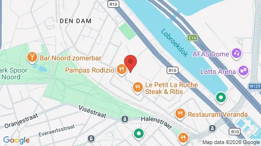 Apartments for rent i Stad Antwerp - kort over placeringen