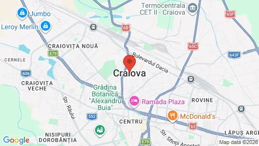 Houses for rent i Craiova - kort over placeringen