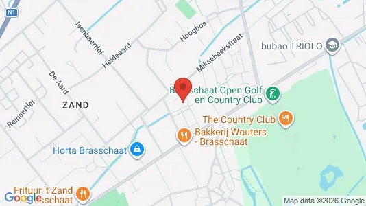 Apartments for rent i Brasschaat - kort over placeringen