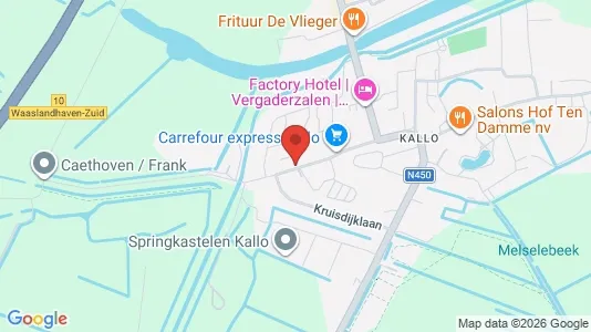 Apartments for rent i Beveren - kort over placeringen