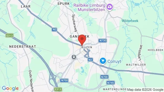 Houses for rent i Bilzen - kort over placeringen