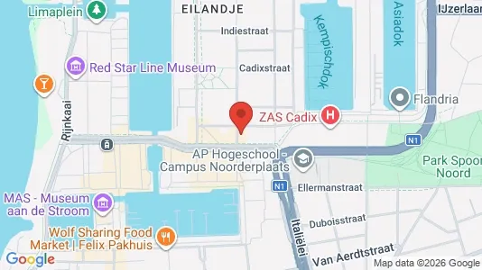 Apartments for rent i Stad Antwerp - kort over placeringen