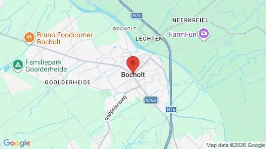Houses for rent i Bocholt - kort over placeringen