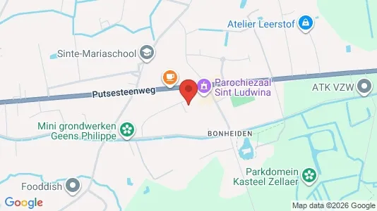 Apartments for rent i Bonheiden - kort over placeringen