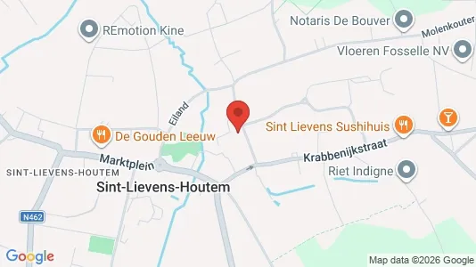Apartments for rent i Sint-Lievens-Houtem - kort over placeringen
