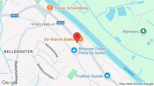 Apartments for rent i Wichelen - kort over placeringen