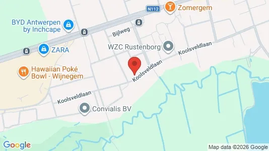 Apartments for rent i Wijnegem - kort over placeringen
