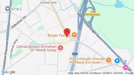 Apartments for rent i Hamburg Eimsbuttel - kort over placeringen