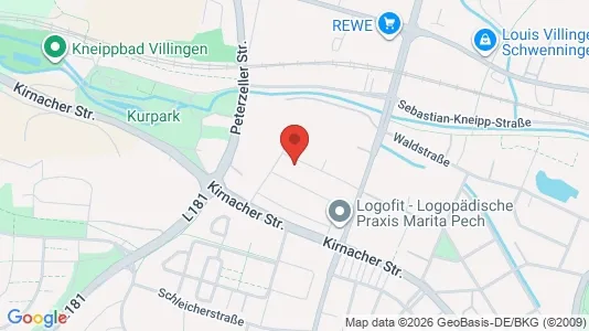 Apartments for rent i Schwarzwald-Baar-Kreis - kort over placeringen