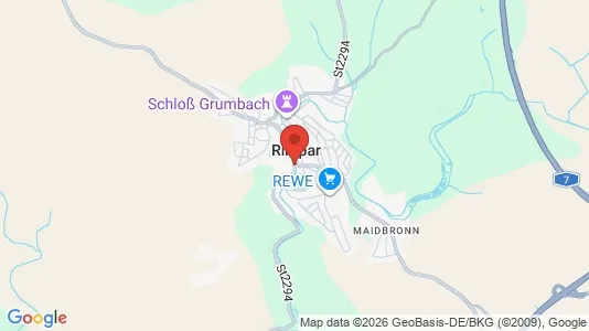 Apartments for rent i Würzburg (Disrict) - kort over placeringen