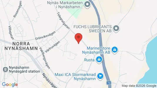 Apartments for rent i Nynäshamn - kort over placeringen