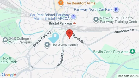 Apartments for rent i Bristol - Avon - kort over placeringen