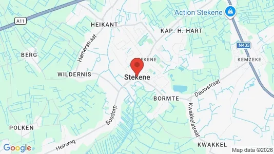 Apartments for rent i Stekene - kort over placeringen
