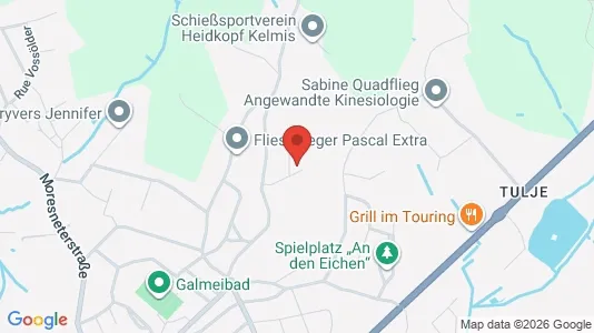 Apartments for rent i Kelmis - kort over placeringen