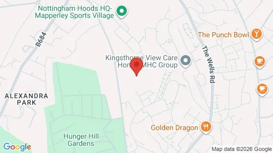 Apartments for rent i Nottingham - Nottinghamshire - kort over placeringen