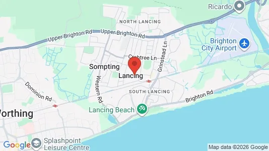 Apartments for rent i Lancing - West Sussex - kort over placeringen