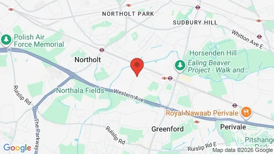 Houses for rent i Greenford - Middlesex - kort over placeringen