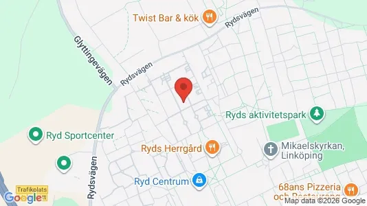 Apartments for rent i Linköping - kort over placeringen
