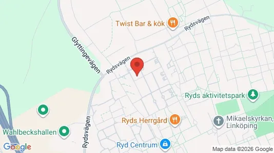 Apartments for rent i Linköping - kort over placeringen