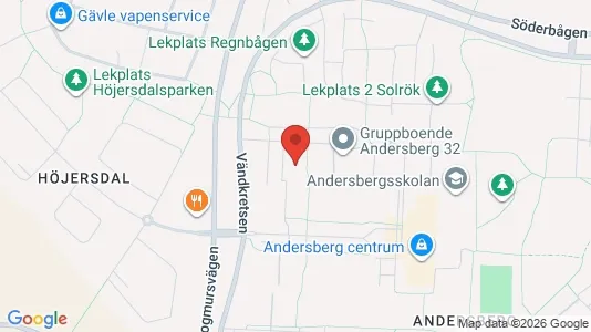 Apartments for rent i Gävle - kort over placeringen