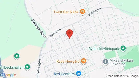Apartments for rent i Linköping - kort over placeringen