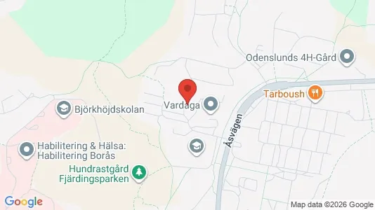 Apartments for rent i Borås - kort over placeringen