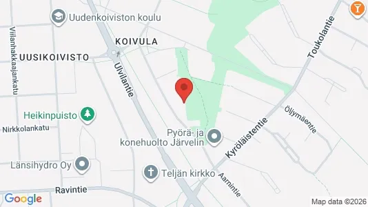 Apartments for rent i Pori - kort over placeringen