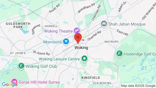 Apartments for rent i Woking - Surrey - kort over placeringen