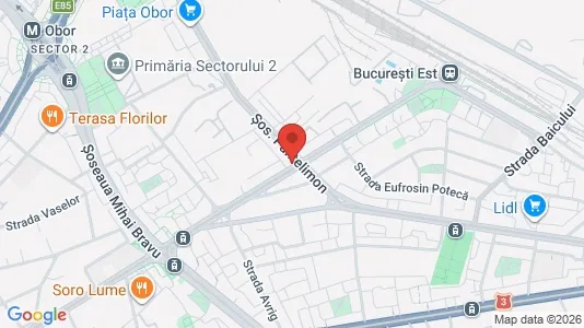 Apartments for rent i Bucharest - Sectorul 2 - kort over placeringen