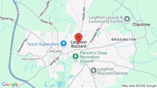 Apartments for rent i Leighton Buzzard - Bedfordshire - kort over placeringen