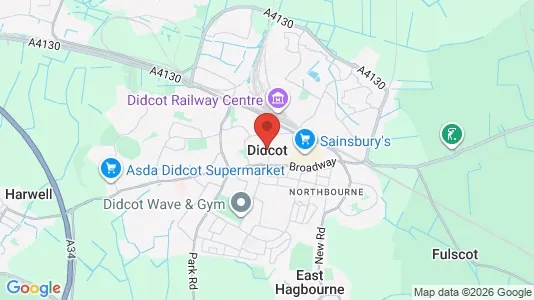 Apartments for rent i Didcot - Oxfordshire - kort over placeringen