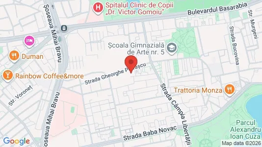 Apartments for rent i Bucharest - Sectorul 3 - kort over placeringen