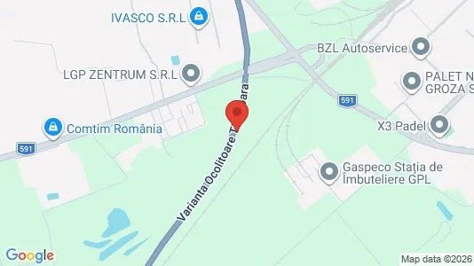 Apartments for rent i Timişoara - kort over placeringen