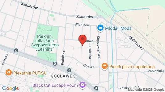 Apartments for rent i Warszawa Praga-Południe - kort over placeringen