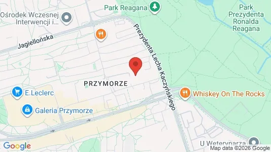 Apartments for rent i Gdańsk - kort over placeringen