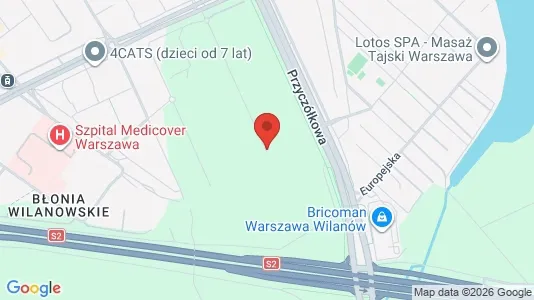 Apartments for rent i Warszawa Wawer - kort over placeringen