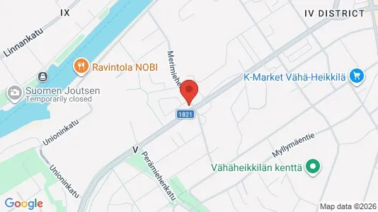 Apartments for rent i Turku - kort over placeringen