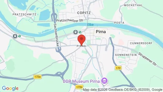 Apartments for rent i Saxon Switzerland-Eastern Ore Mountains - kort over placeringen