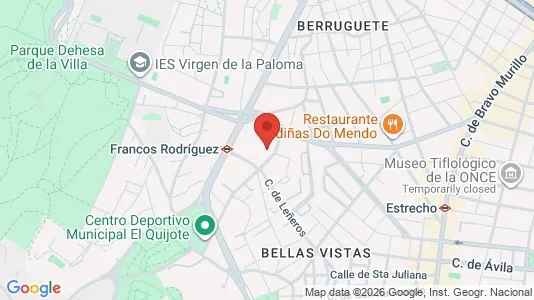 Apartments for rent i Madrid Centro - kort over placeringen