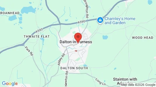 Houses for rent i Dalton-in-Furness - Cumbria - kort over placeringen