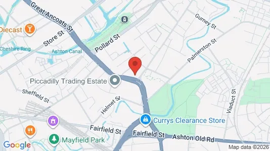 Apartments for rent i Manchester - Lancashire - kort over placeringen