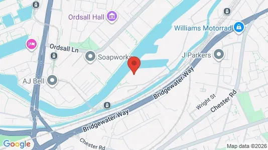 Apartments for rent i Manchester - Lancashire - kort over placeringen