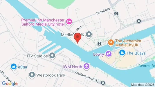 Apartments for rent i Salford - Lancashire - kort over placeringen