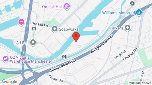Apartments for rent i Manchester - Lancashire - kort over placeringen