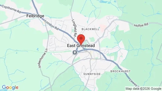 Apartments for rent i East Grinstead - West Sussex - kort over placeringen