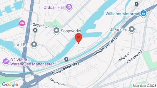 Apartments for rent i Manchester - Lancashire - kort over placeringen