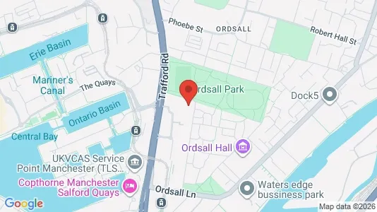 Apartments for rent i Salford - Lancashire - kort over placeringen