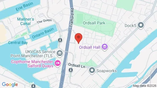Apartments for rent i Salford - Lancashire - kort over placeringen